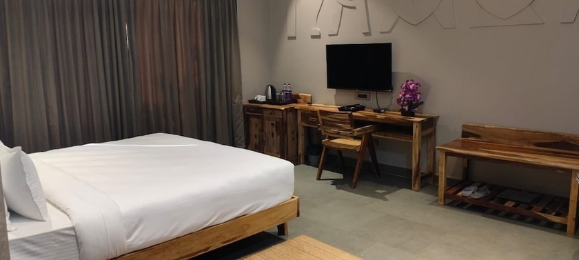 Imagen de la habitación del Hotel Shiv Ganga Kanha Resort. Foto 10