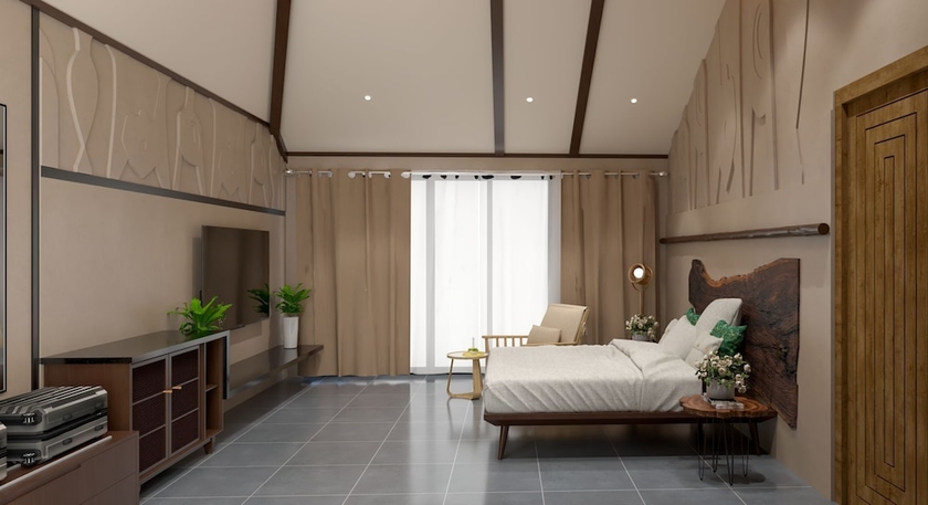 Imagen de la habitación del Hotel Shiv Ganga Kanha Resort. Foto 12