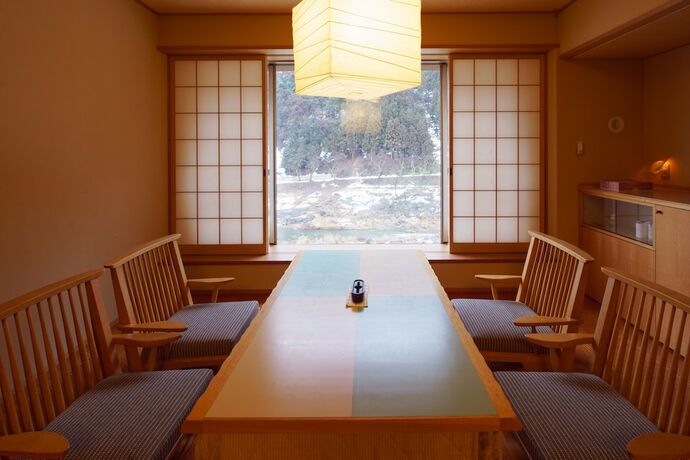 Imagen de la habitación del Hotel Shogawa Onsen Furyu Midou Zashiki YUMETSUZURI. Foto 13