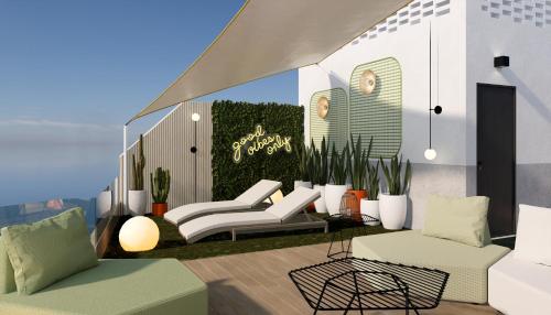 Imagen de los exteriores del Hotel Sholeo Lodges Las Canteras Flats. Foto 5