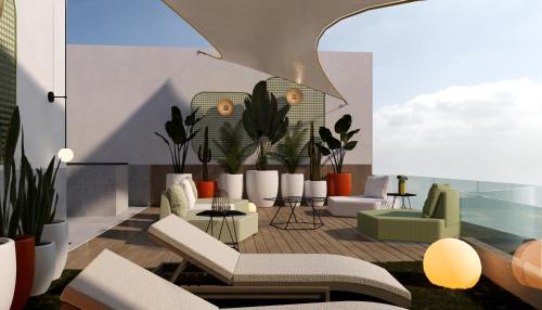 Imagen de los exteriores del Hotel Sholeo Lodges Las Canteras Flats. Foto 8