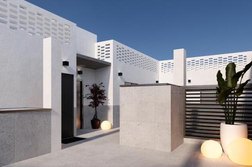 Imagen de los exteriores del Hotel Sholeo Lodges Las Canteras Flats. Foto 9
