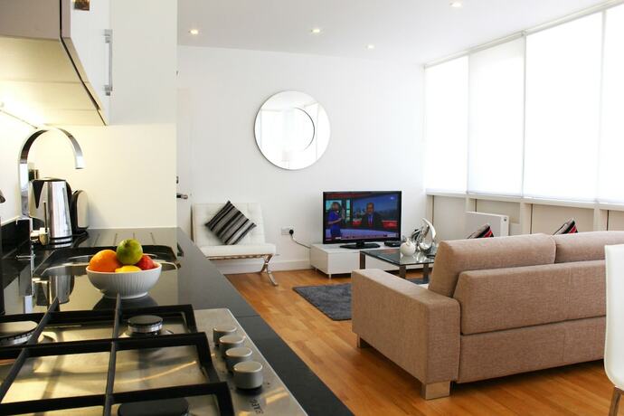 Imagen de la habitación del Hotel Shoreditch Apartments. Foto 20