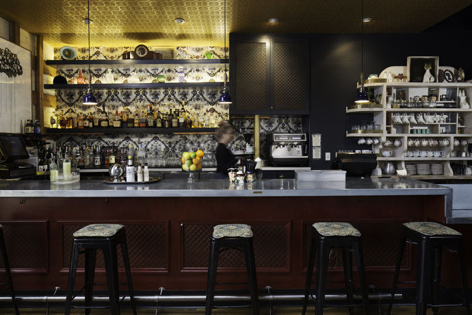 Imagen del bar/restaurante del Hotel Short Stories. Foto 2