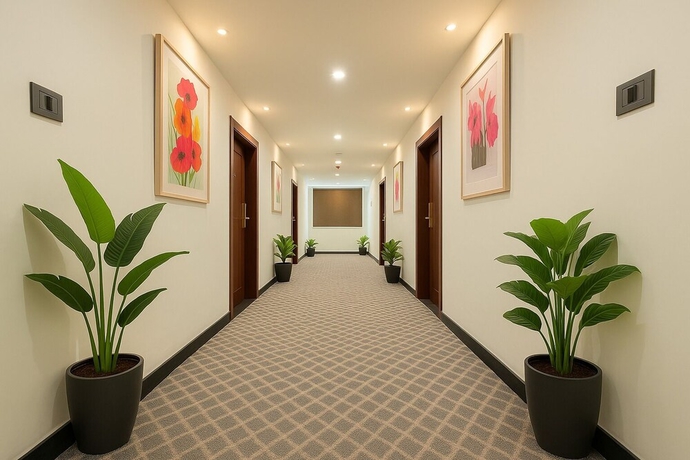 Imagen de los interiores del Hotel Shree Narayana By Travinities. Foto 10