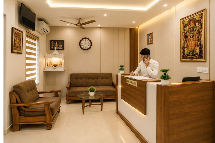 Imagen de los interiores del Hotel Shri Raghav Palace Ayodhya. Foto 16