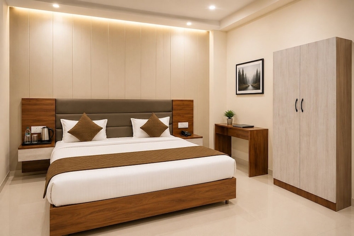Imagen de la habitación del Hotel Shri Raghav Palace Ayodhya. Foto 12