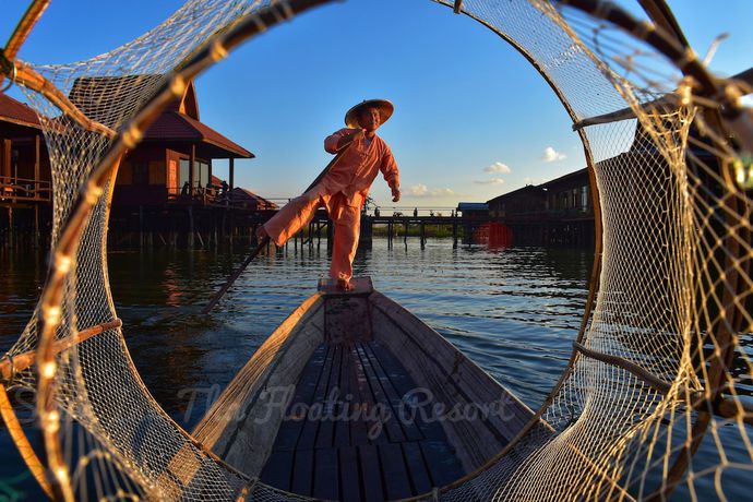 Imagen general del Hotel Shwe Inn Tha Floating Resort. Foto 1