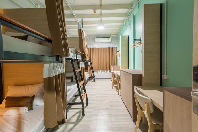 Imagen de la habitación del Hotel Siam Stadium Hostel. Foto 5