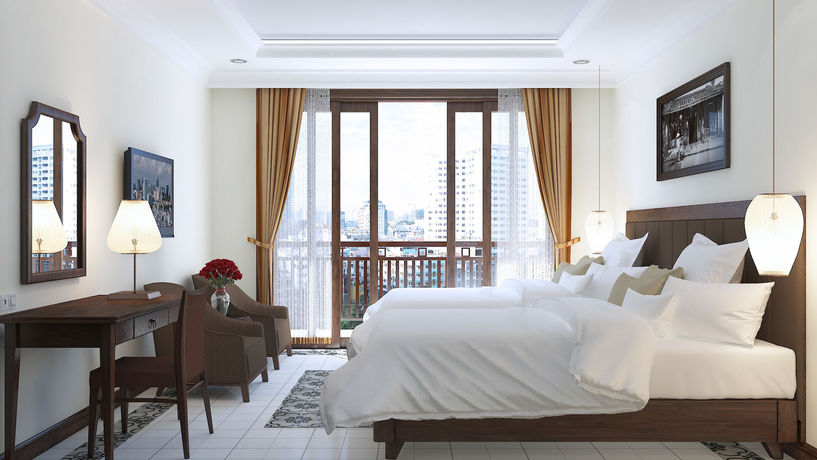 Imagen del bar/restaurante del Hotel Silkotel Hoi An. Foto 7