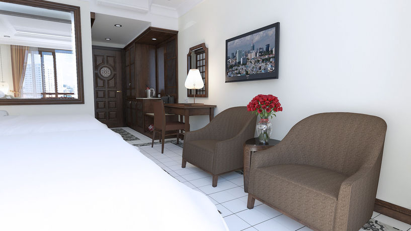 Imagen del bar/restaurante del Hotel Silkotel Hoi An. Foto 8