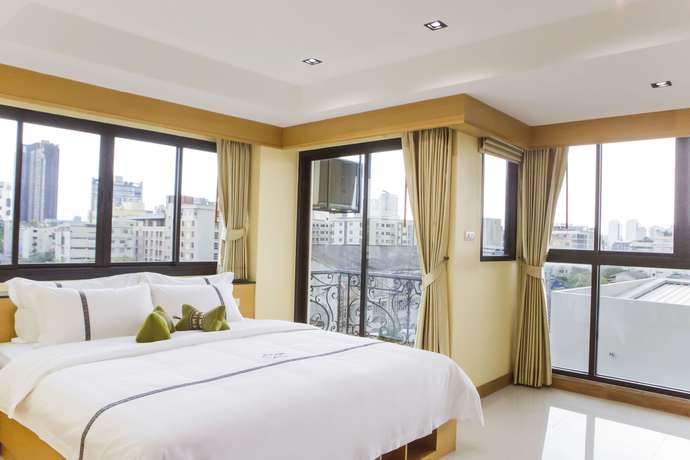 Imagen de la habitación del Hotel Sillemon Garden. Foto 14