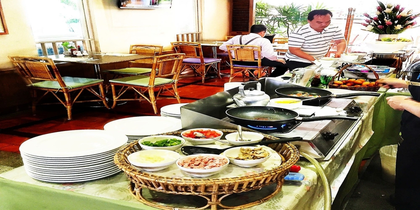 Imagen del bar/restaurante del Hotel Silom Serene, A Boutique. Foto 5