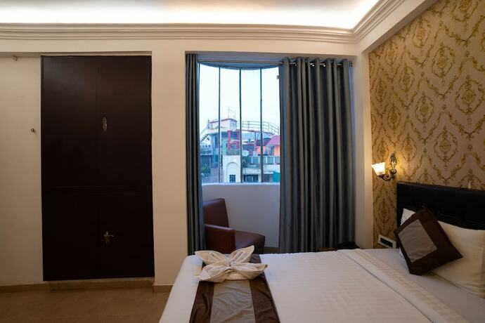 Imagen de la habitación del Hotel Silver Shine, Varanasi. Foto 17