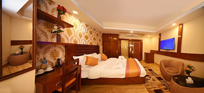 Imagen de la habitación del Hotel Simal. Foto 12