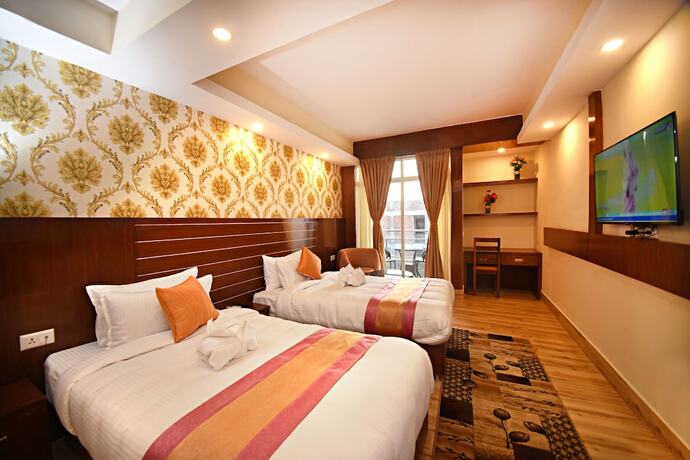 Imagen de la habitación del Hotel Simal. Foto 13