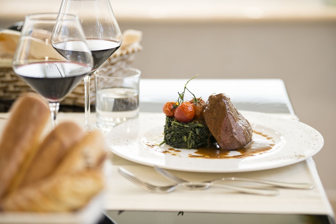 Imagen del bar/restaurante del Hotel Simon, Pomezia. Foto 10