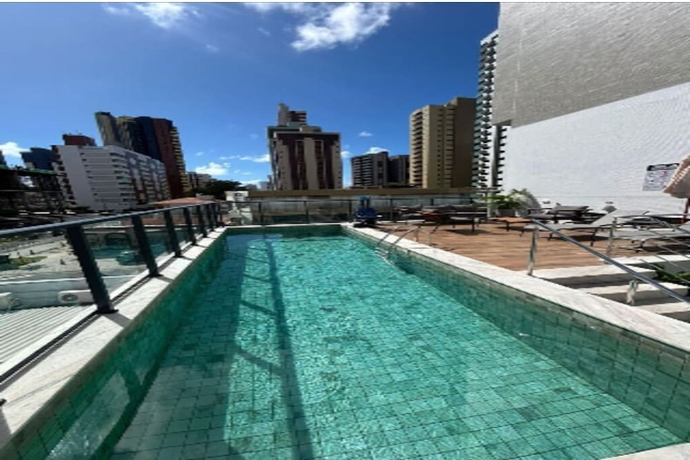 Imagen de la piscina del Hotel Simple Smart Flat praia de Manaira. Foto 16