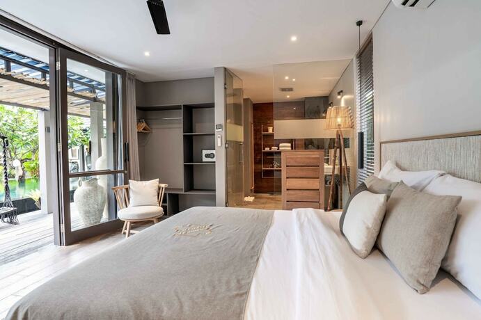 Imagen de la habitación del Hotel Sin Nombre Bali. Foto 11