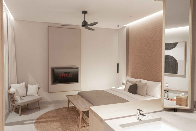 Imagen de la habitación del Hotel Sin Nombre Bali. Foto 17
