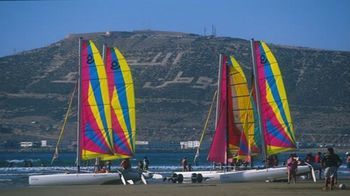 Imagen de la piscina del Hotel Sindibad. Foto 16