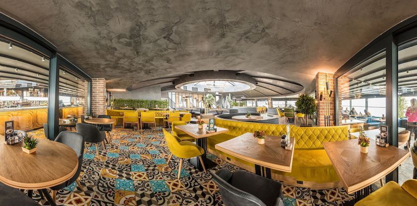 Imagen del bar/restaurante del Hotel Sinema. Foto 6