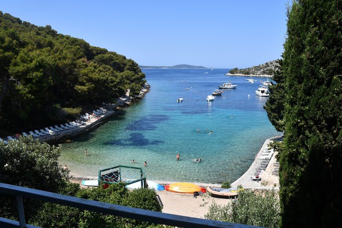 Imagen de la habitación del Hotel Sirena Hvar. Foto 10