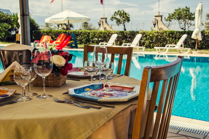 Imagen del bar/restaurante del Hotel Sirenetta, Isola delle Femmine. Foto 5