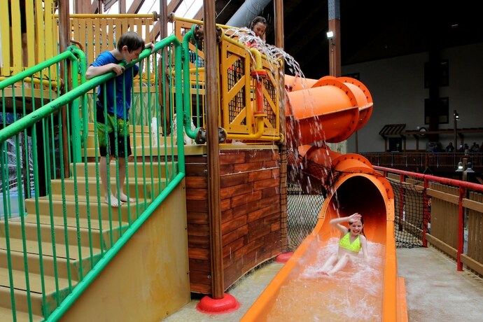 Imagen general del Hotel Six Flags Lodge And Indoor Waterpark. Foto 5