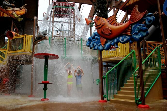 Imagen general del Hotel Six Flags Lodge And Indoor Waterpark. Foto 14