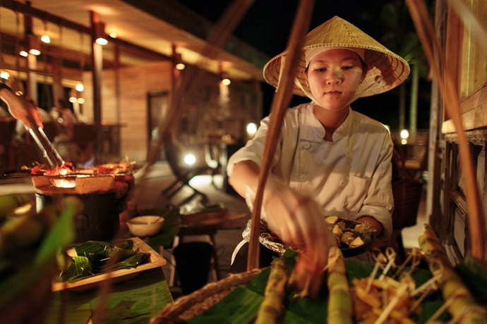 Imagen del bar/restaurante del Hotel Six Senses Con Dao. Foto 9