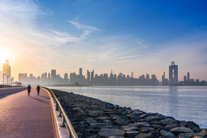 Imagen de los exteriores del Hotel Six Senses The Palm, Dubai. Foto 17