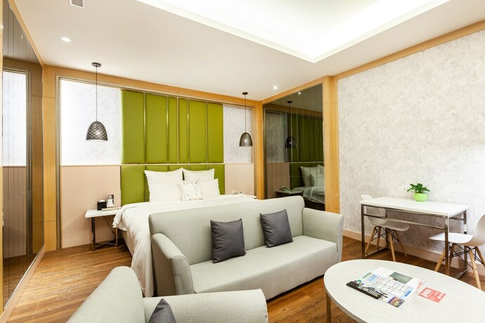 Imagen de la habitación del Hotel Six Star Motel-zhongli. Foto 15