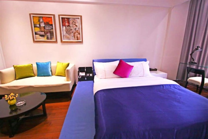 Imagen de la habitación del Hotel Sixiangjia Apart Foshan. Foto 19
