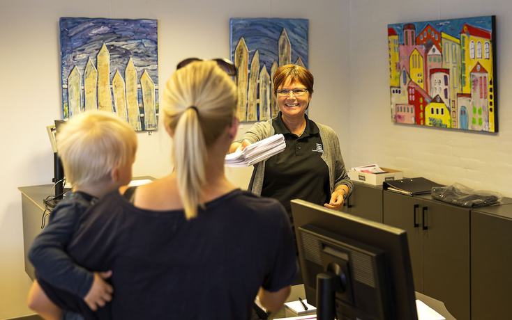 Imagen de los interiores del Hotel Sk&aelig;rb&aelig;kcentret. Foto 16