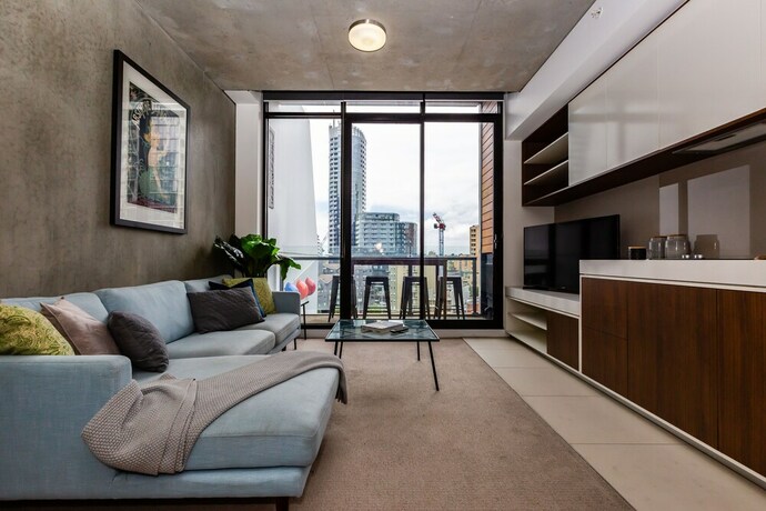 Imagen general del Hotel Sky 1 Bdr South Yarra Apartment. Foto 1