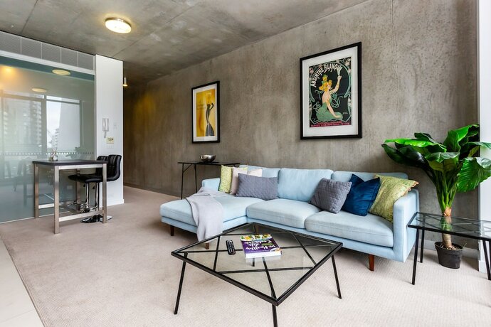 Imagen de la habitación del Hotel Sky 1 Bdr South Yarra Apartment. Foto 18