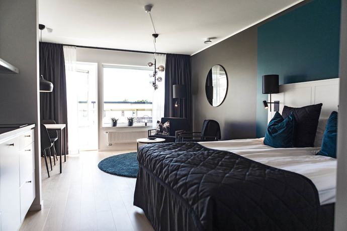 Imagen de la habitación del Hotel Sky Apartments City. Foto 11