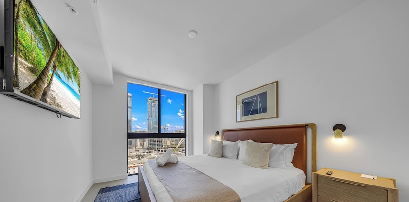 Imagen de la habitación del Hotel Sky-High 25th Floor 1-BR in Miami. Foto 5