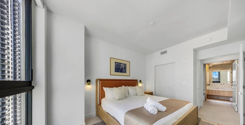 Imagen de la habitación del Hotel Sky-High 25th Floor 1-BR in Miami. Foto 6