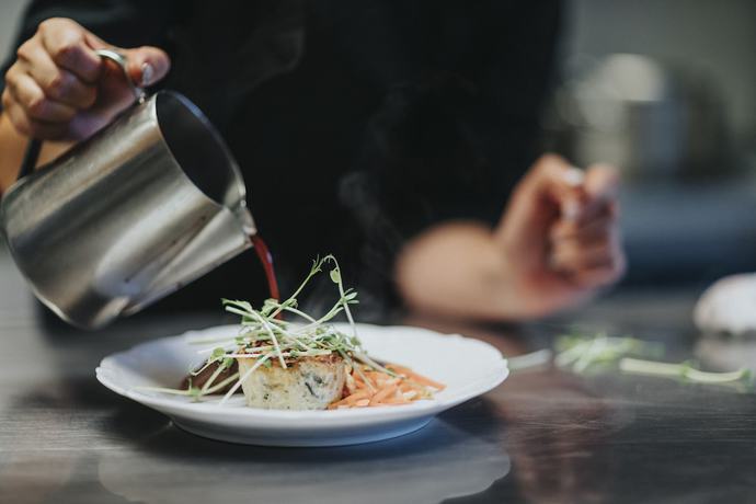 Imagen del bar/restaurante del Hotel Skyrup Golf andl. Foto 8