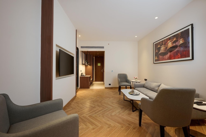 Imagen de la habitación del Hotel Skywings Sarovar Portico Mathura. Foto 4