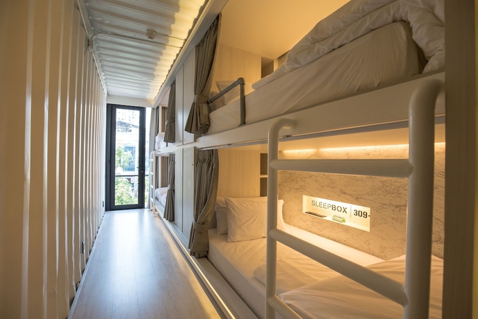 Imagen de la habitación del Hotel Sleep Box Sukhumvit 22 - Hostel. Foto 8