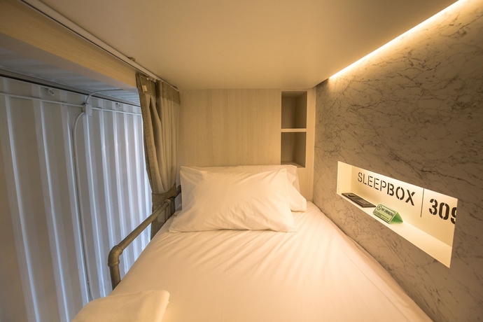 Imagen de la habitación del Hotel Sleep Box Sukhumvit 22 - Hostel. Foto 9
