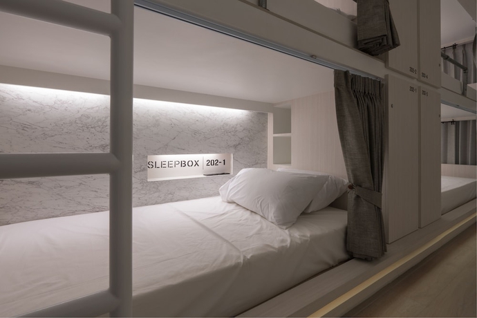 Imagen de la habitación del Hotel Sleep Box Sukhumvit 22 - Hostel. Foto 14