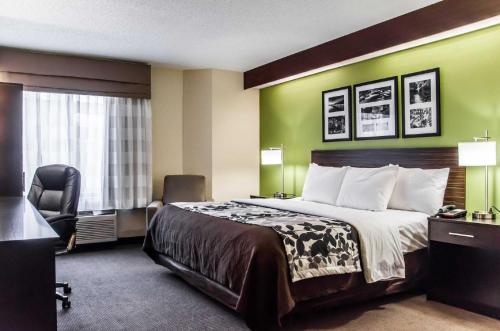 Imagen de la habitación del Hotel Sleep Inn Airport - Billy Graham Parkway. Foto 10