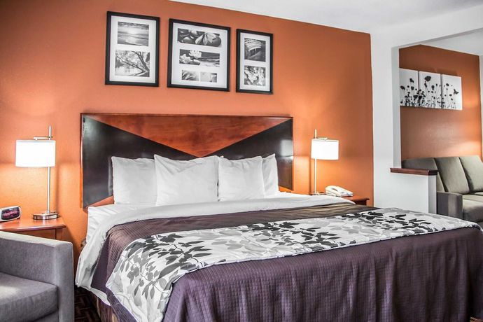 Imagen de la habitación del Hotel Sleep Inn And Suites Oklahoma City North. Foto 9