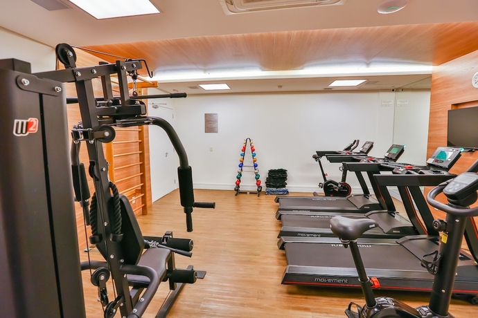 Imagen de los interiores del Hotel Sleep Inn Guarulhos. Foto 16