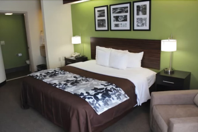 Imagen de la habitación del Hotel Sleep Inn Matthews - Charlotte. Foto 5