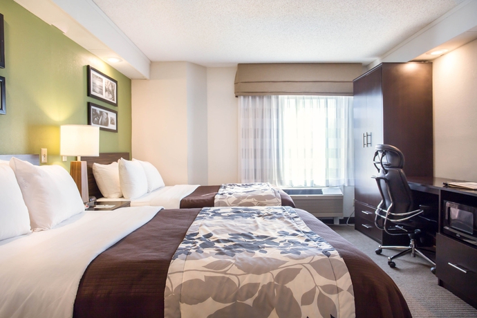 Imagen de la habitación del Hotel Sleep Inn Nashville Downtown Opryland Area. Foto 6